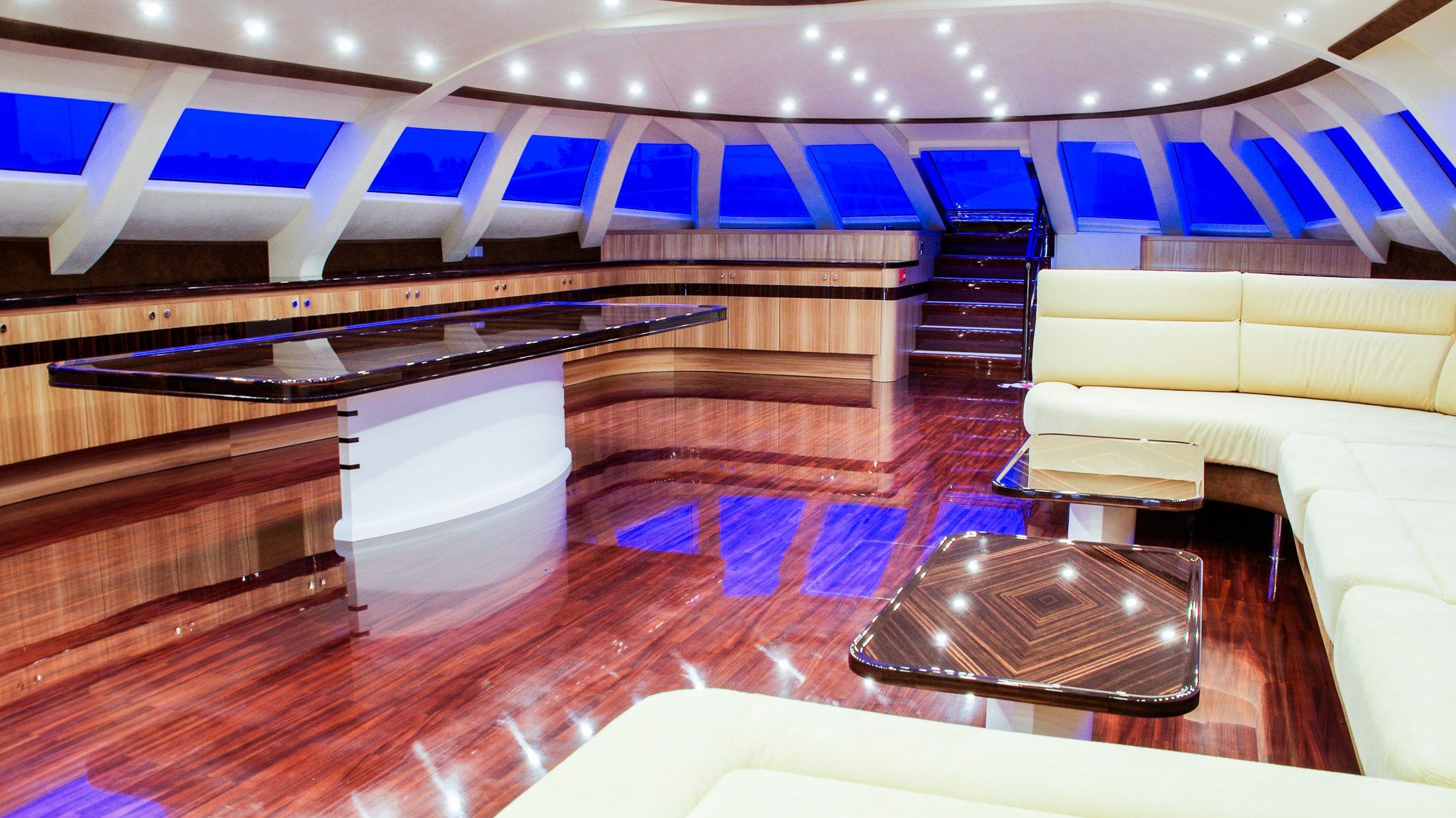 Salon du Galaxy, seconde perspective